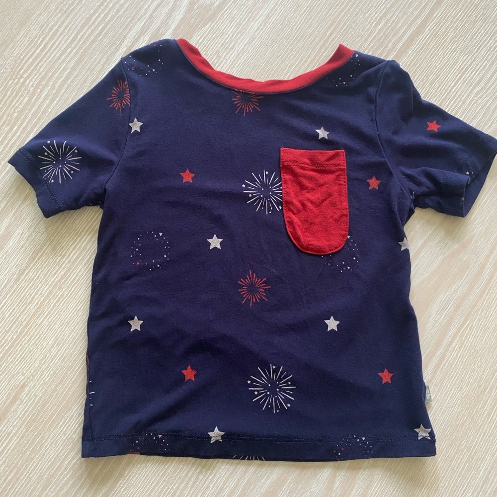Kyte Baby Fireworks 2T Toddler Crew Neck T